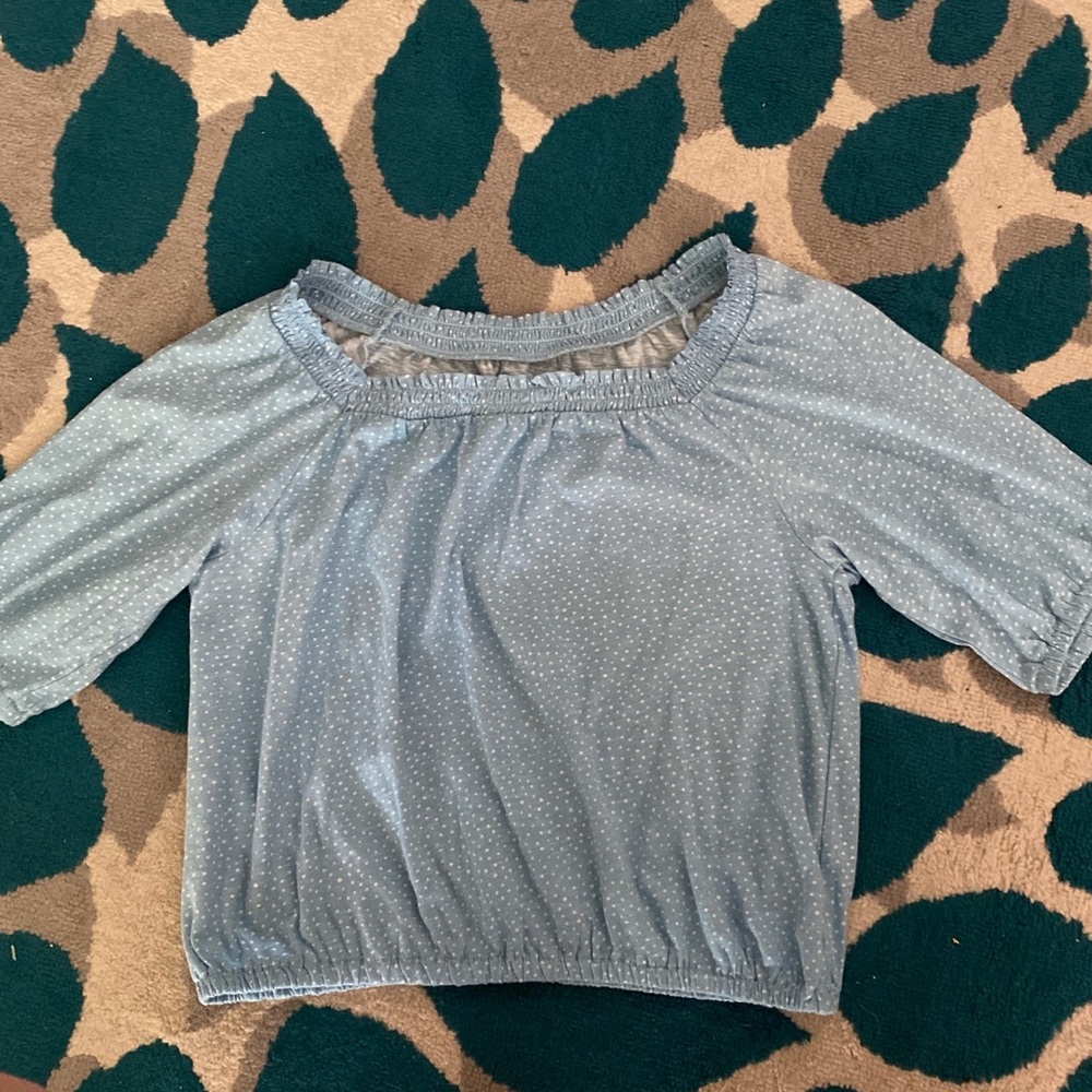 LOFT Off the shoulder shirt- Size Medium